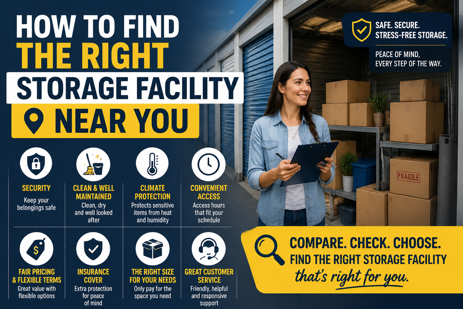 How to Find the Right Storage Facility Near You